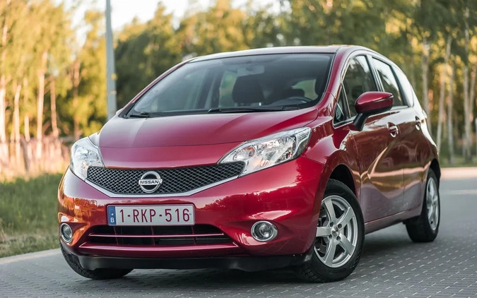 Nissan Note cena 36999 przebieg: 110987, rok produkcji 2016 z Rejowiec Fabryczny małe 781